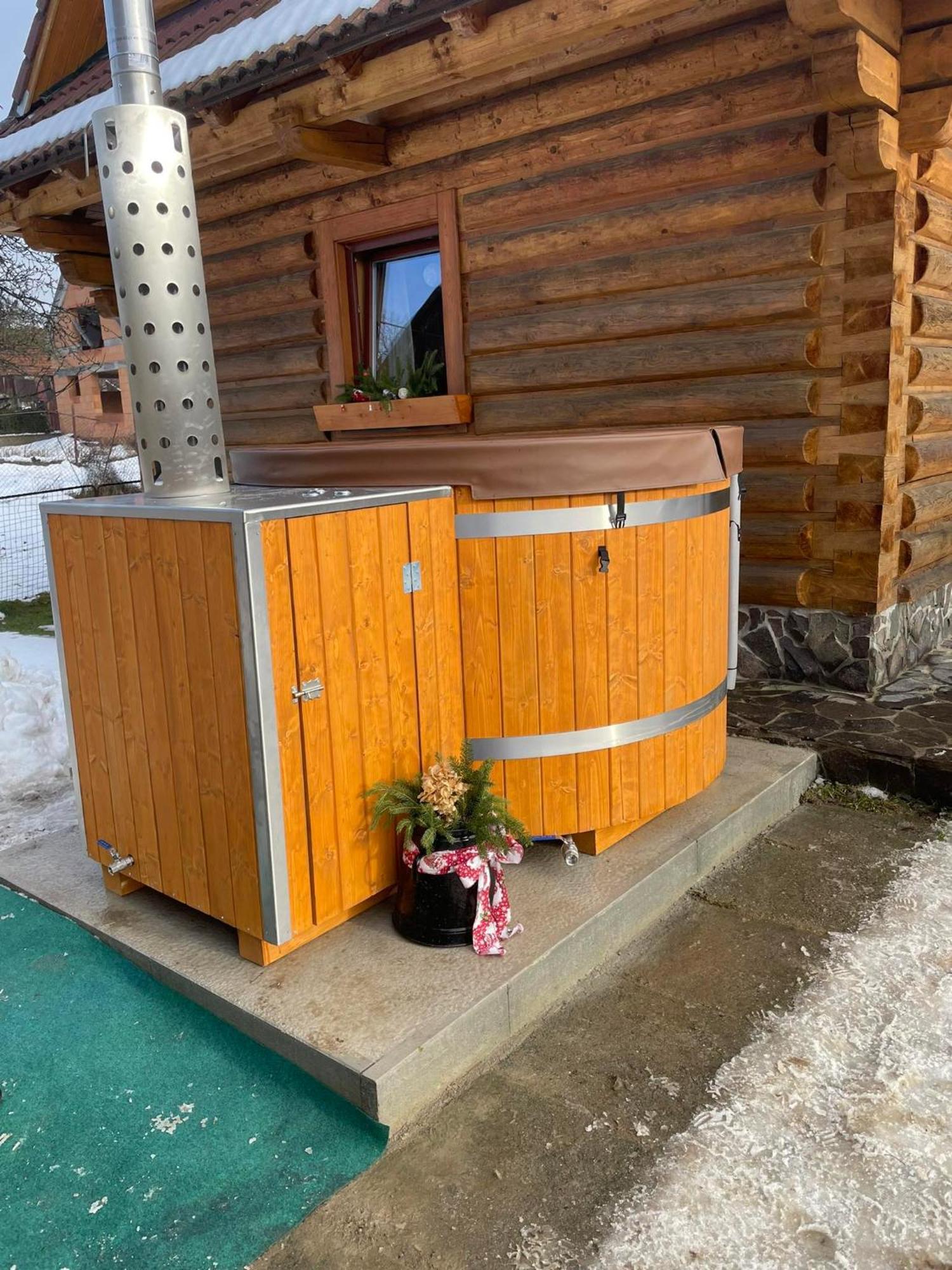 شقة Drevenica Zapadne Tatry S Kupacou Kadou A Krbom Žiar المظهر الخارجي الصورة